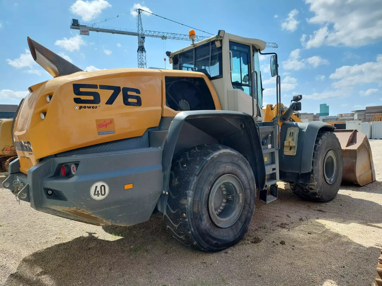 Chargeuse sur pneus 2020 Liebherr L 576 XPower
