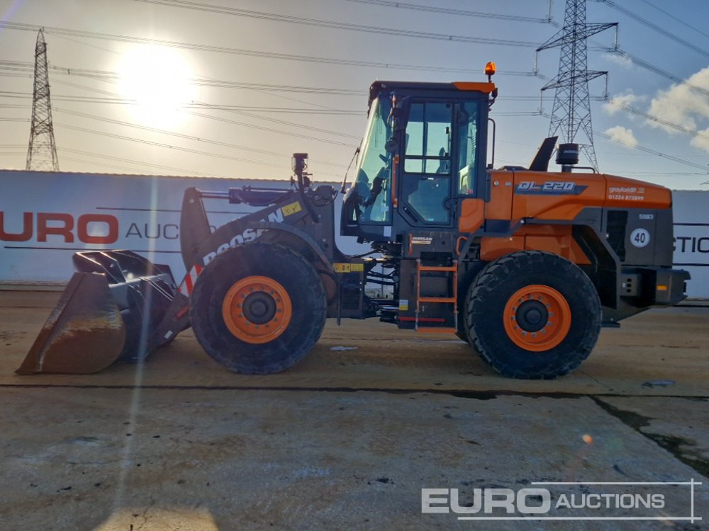 Chargeuse sur pneus 2021 Doosan DL220-7