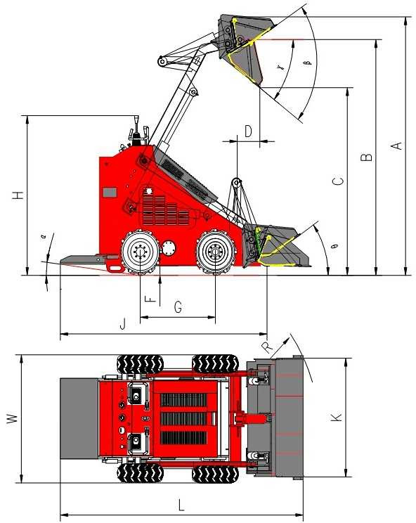 Chargeuse sur pneus 2025 - SDLOOL - SL380 - RED - SHOVEL