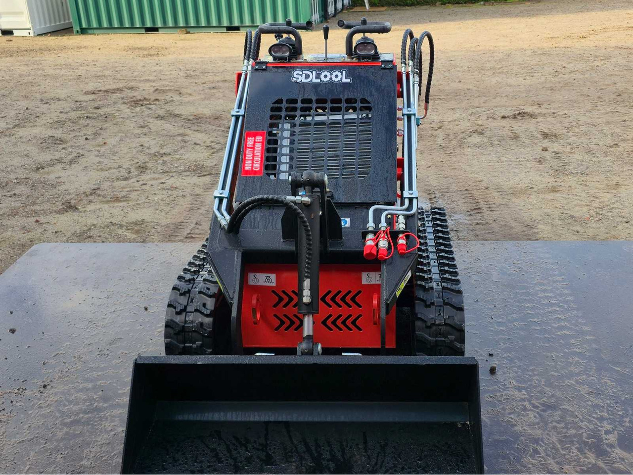 Chargeuse sur pneus 2025 - SDLOOL - SL380 - RED - SHOVEL