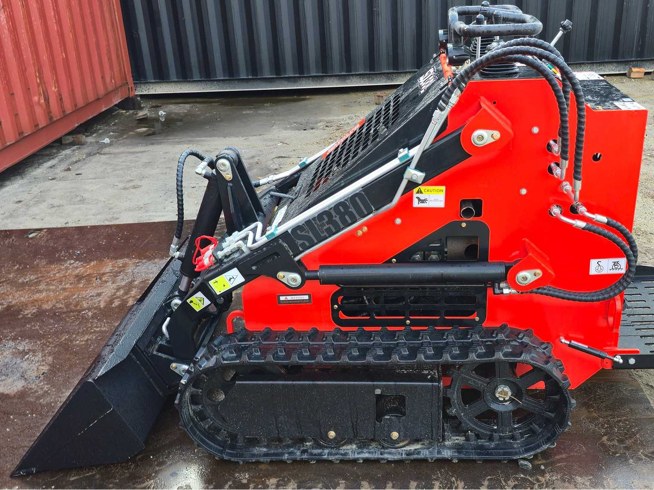 Chargeuse sur pneus 2025 - SDLOOL - SL380 - RED - SHOVEL