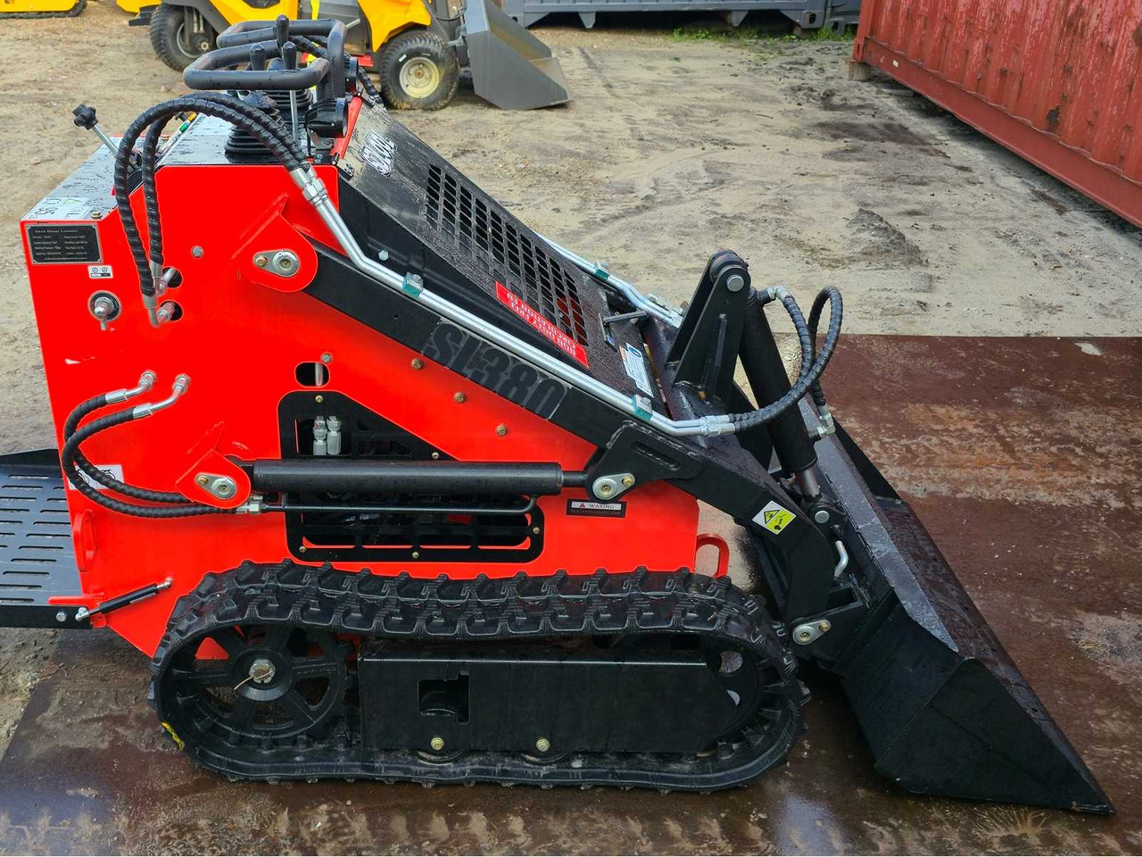 Chargeuse sur pneus 2025 - SDLOOL - SL380 - RED - SHOVEL