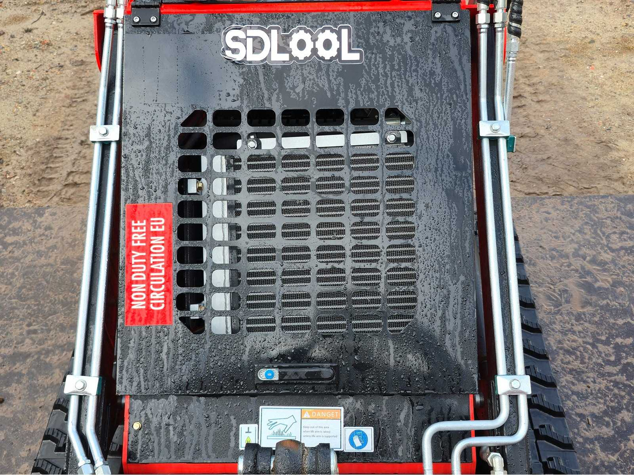 Chargeuse sur pneus 2025 - SDLOOL - SL380 - RED - SHOVEL