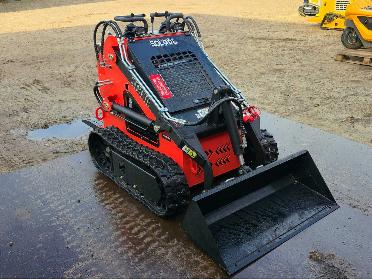 Chargeuse sur pneus 2025 - SDLOOL - SL380 - RED - SHOVEL