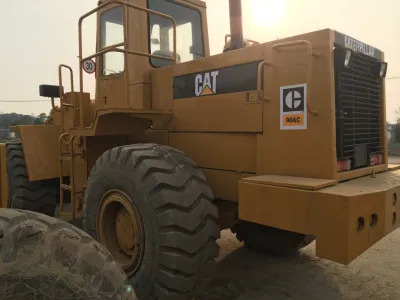 Chargeuse sur pneus 5 Ton Caterpillar Wheel Loader 966c Reconditioned Cat Pay Loader 966c 966D