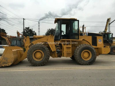 Chargeuse sur pneus 5 Ton Japan Original Caterpillar 950g Wheel Loader Also 966g Loader