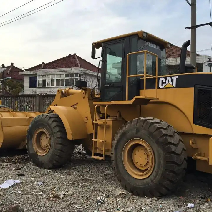Chargeuse sur pneus 5 ton mini Used Original State loader CAT 966H Used Small  wheel loader
