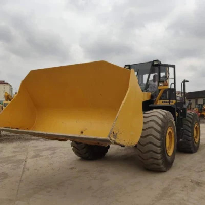 Chargeuse sur pneus 7 Ton Wheel Loader Kumatsu Wa470 Front Loader 4.2cbm Bucket