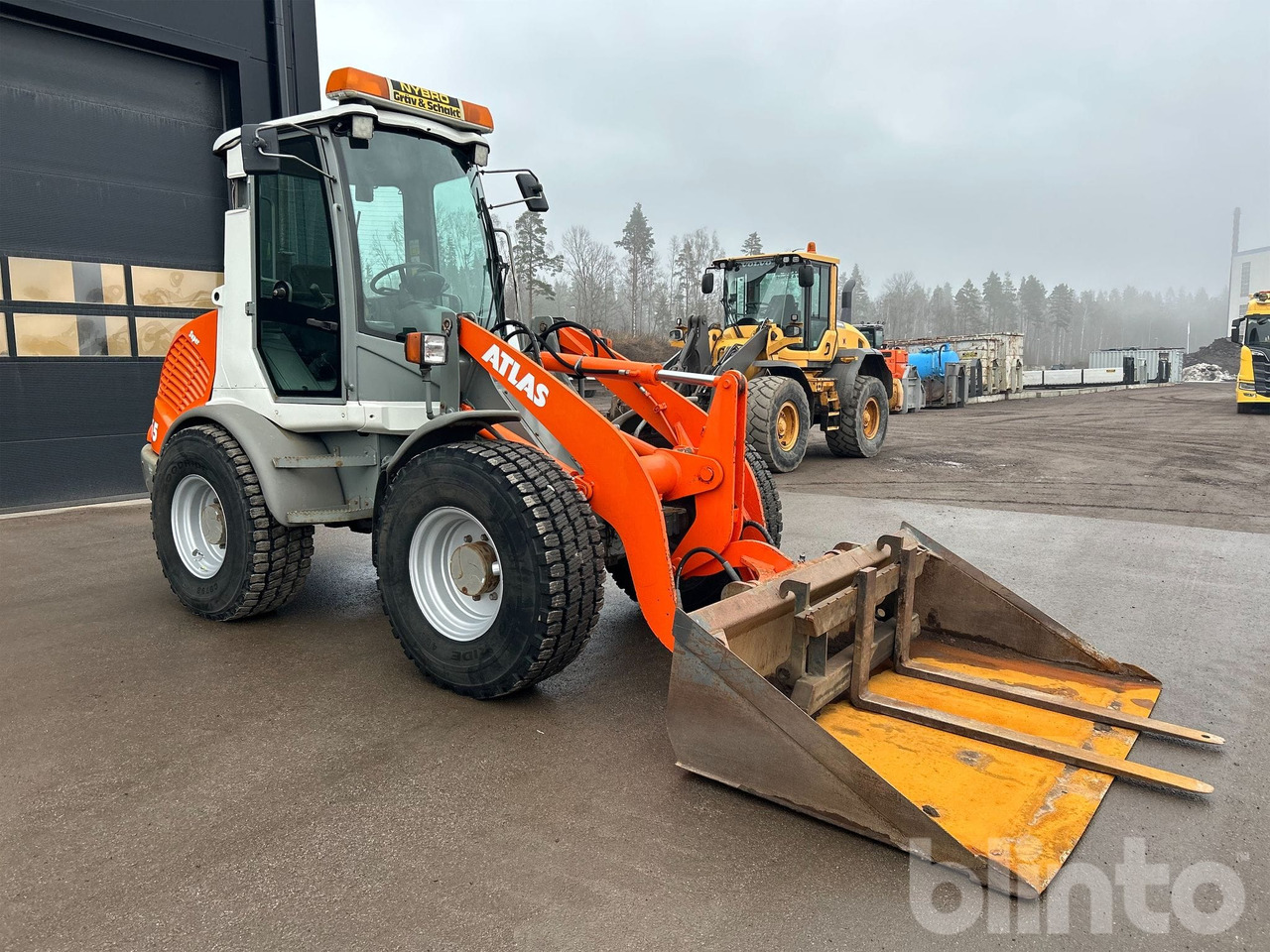 Chargeuse sur pneus Atlas