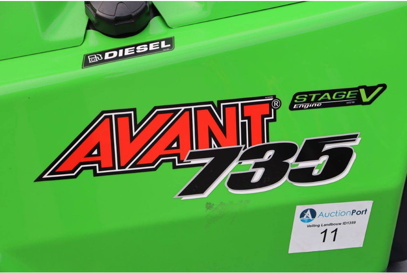 Chargeuse sur pneus Avant 735i TDL