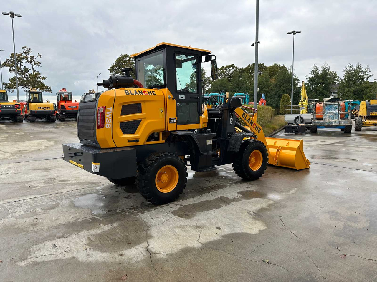 Chargeuse sur pneus BLANCHE - 2025 - TW36 - SHOVEL