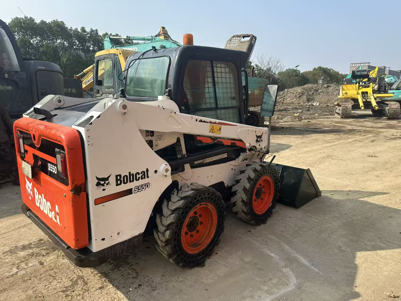 Chargeuse sur pneus BOBCAT s550