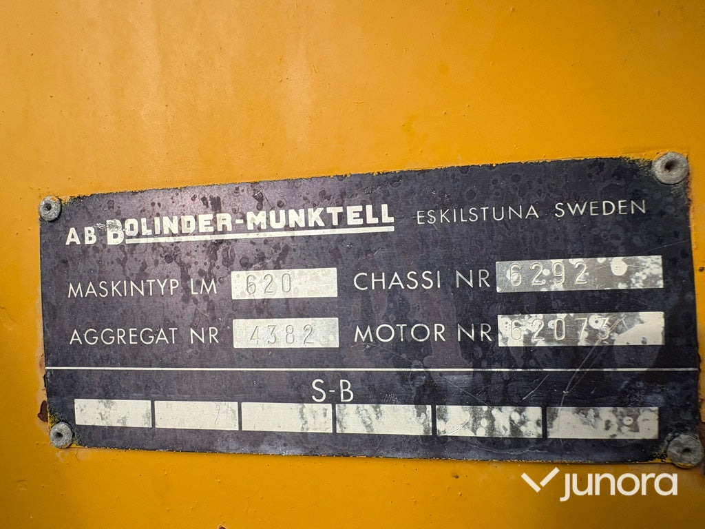 Chargeuse sur pneus Baklastare - Volvo BM 620