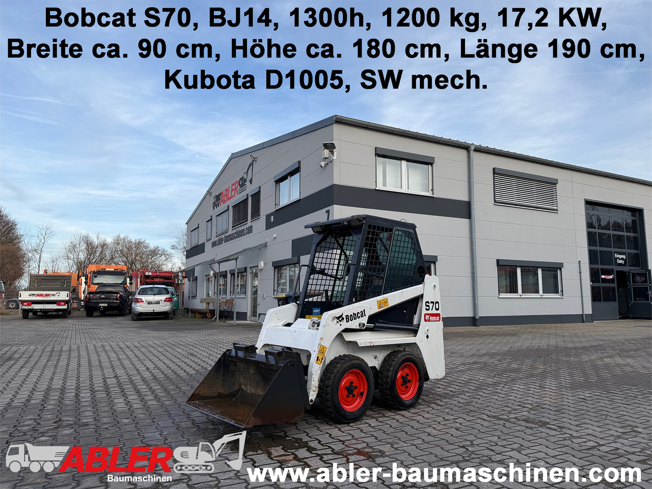 Chargeuse sur pneus Bobcat S70 Kompaktlader