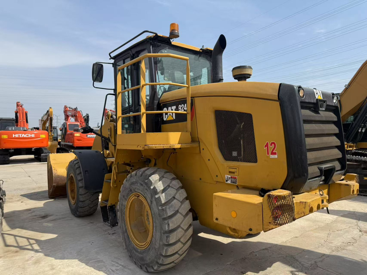 Chargeuse sur pneus CATERPILLAR 924K