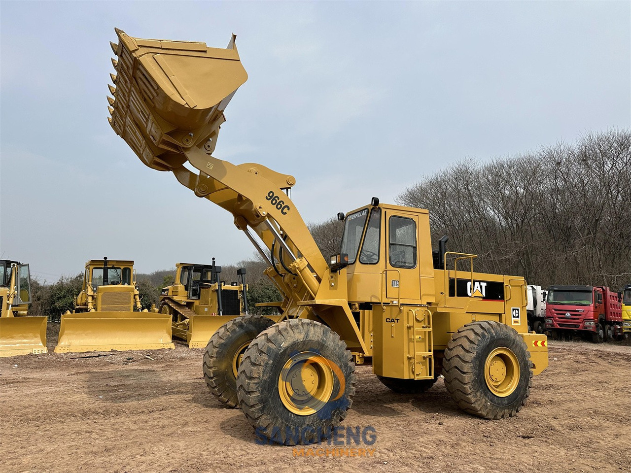 Chargeuse sur pneus CATERPILLAR 966C wheel loader