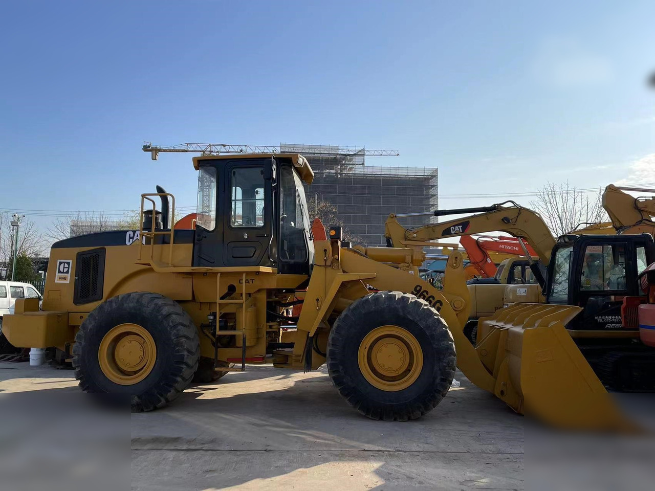Chargeuse sur pneus CATERPILLAR 966G