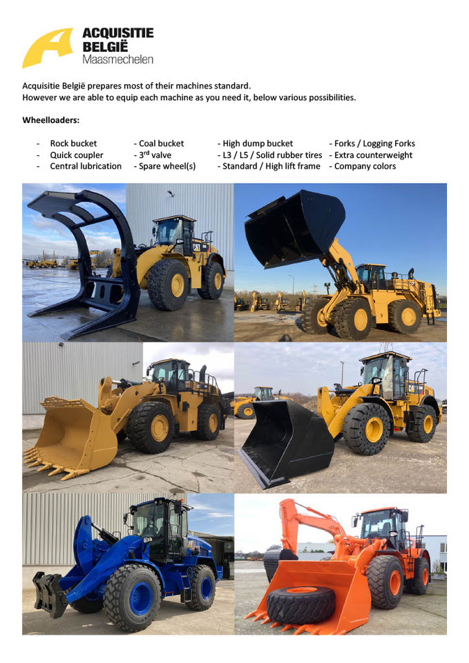 Chargeuse sur pneus CATERPILLAR 966M