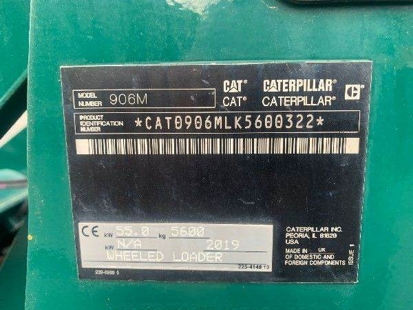 Chargeuse sur pneus CAT 906 M