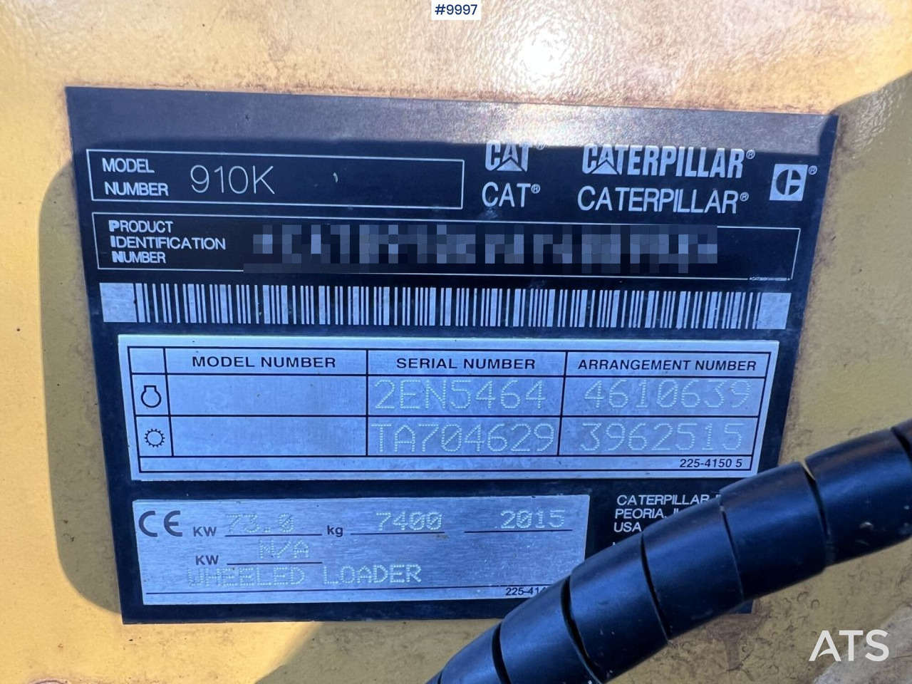 Chargeuse sur pneus CAT 910K Wheel Loader (VIDEO)