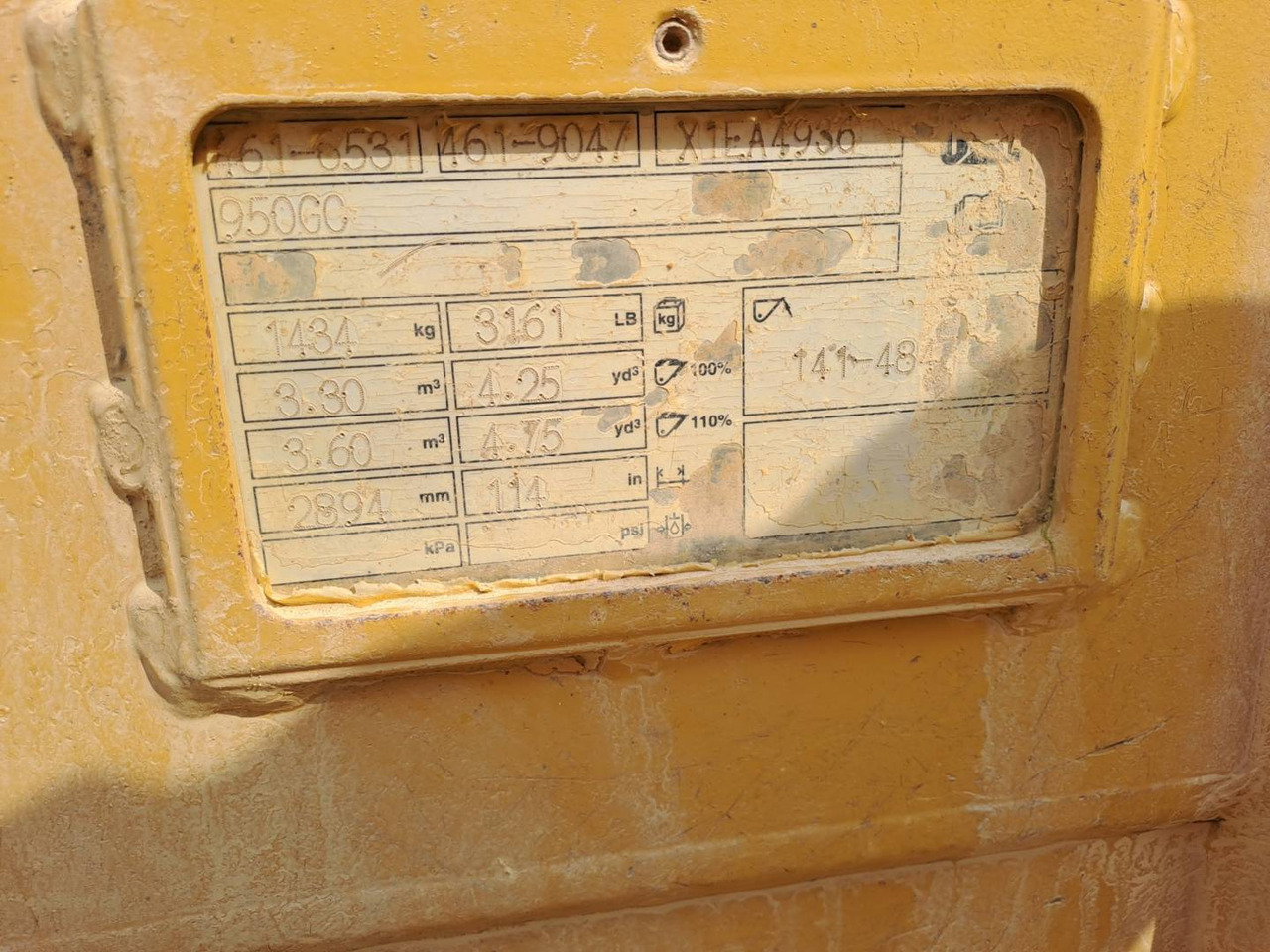 Chargeuse sur pneus CAT 950GC