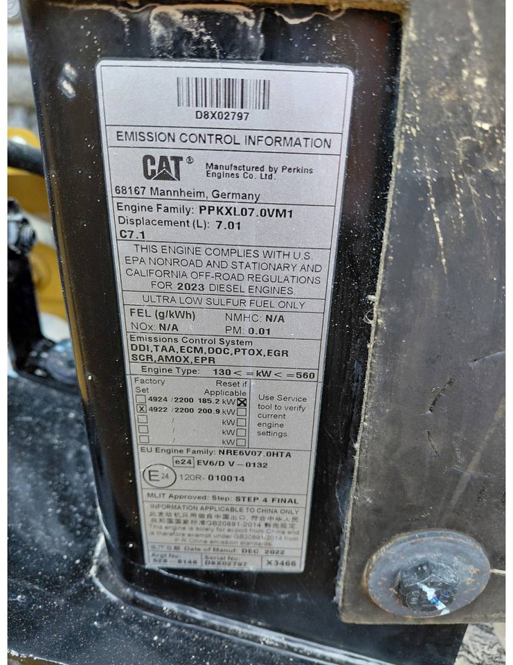 Chargeuse sur pneus CAT 950M