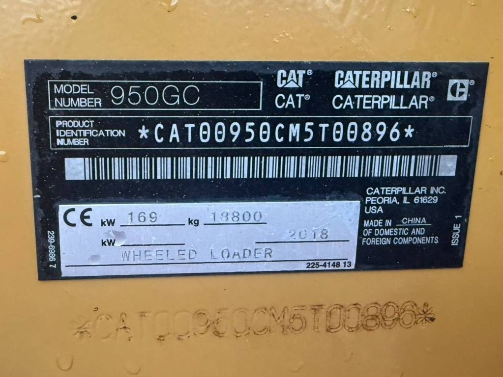 Chargeuse sur pneus CAT 950 GC (Under Preparation)