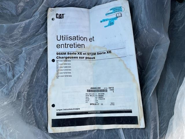 Chargeuse sur pneus CAT 966M XE