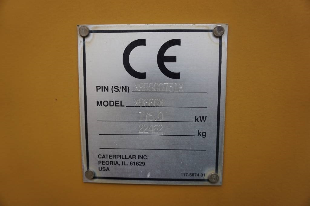 Chargeuse sur pneus CAT 966 G I