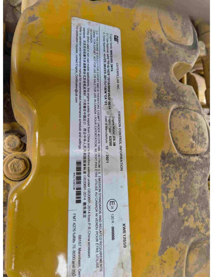 Chargeuse sur pneus CAT 972