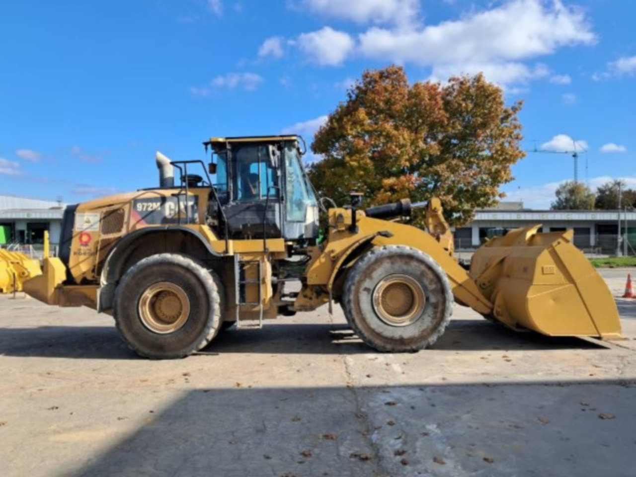 Chargeuse sur pneus CAT 972M