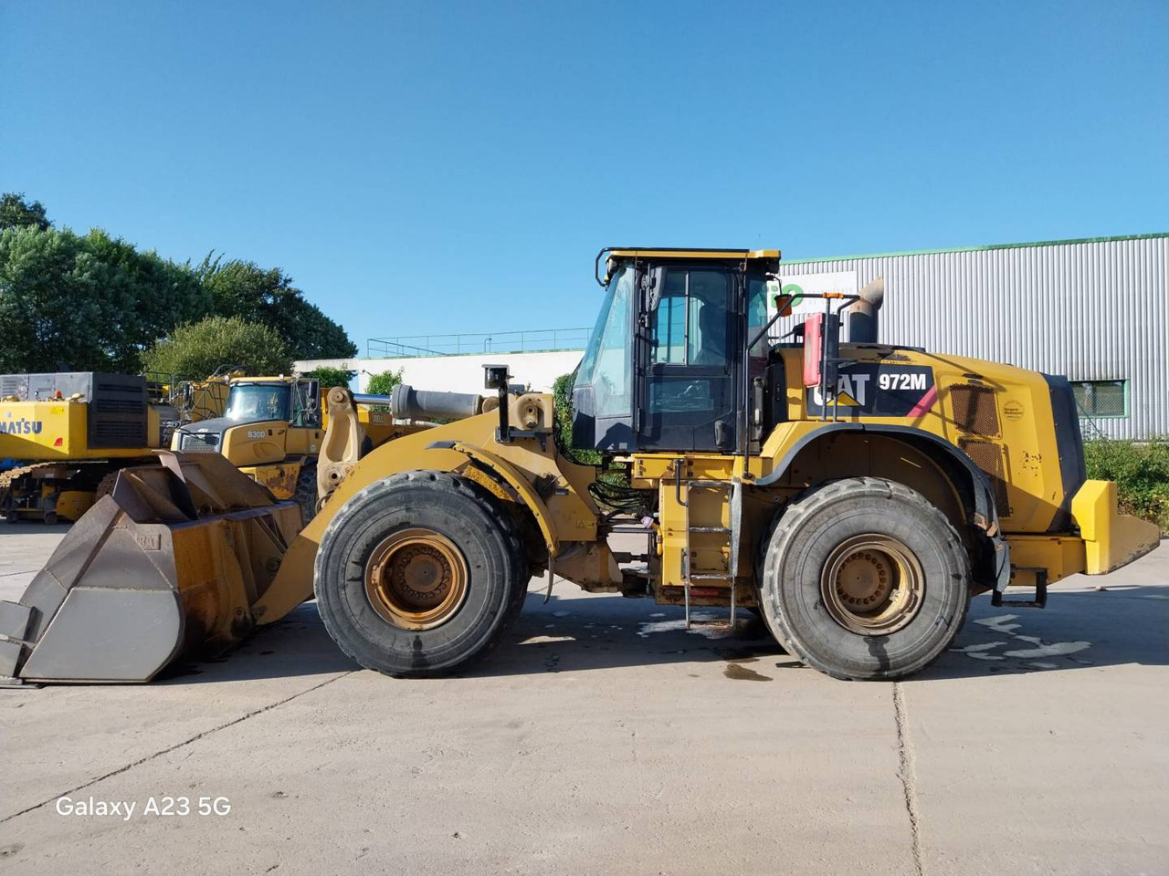 Chargeuse sur pneus CAT 972M