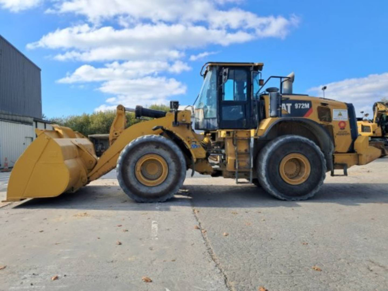 Chargeuse sur pneus CAT 972M