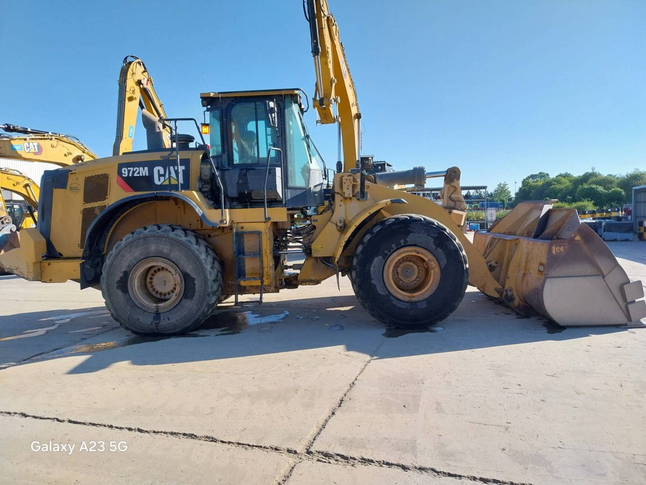 Chargeuse sur pneus CAT 972M