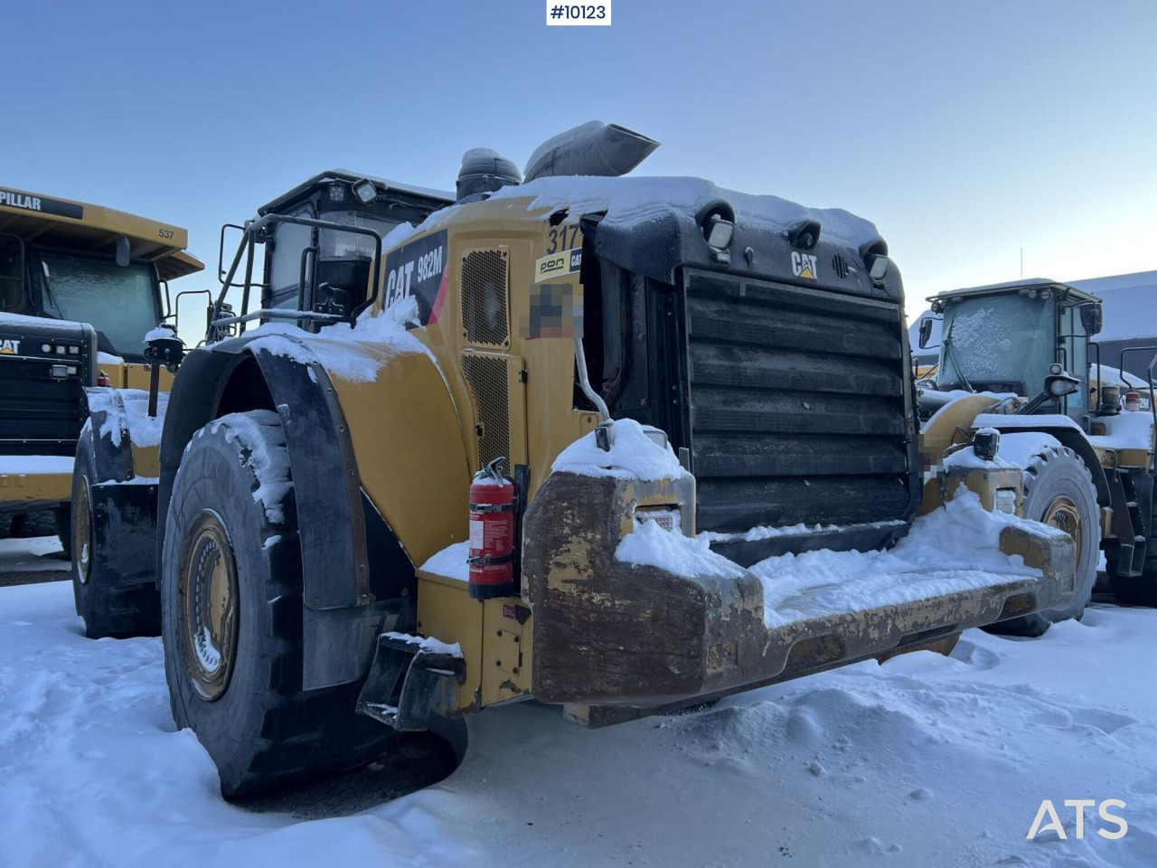 Chargeuse sur pneus CAT 982M Hjullastare