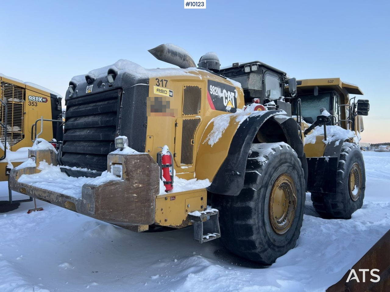 Chargeuse sur pneus CAT 982M Hjullastare