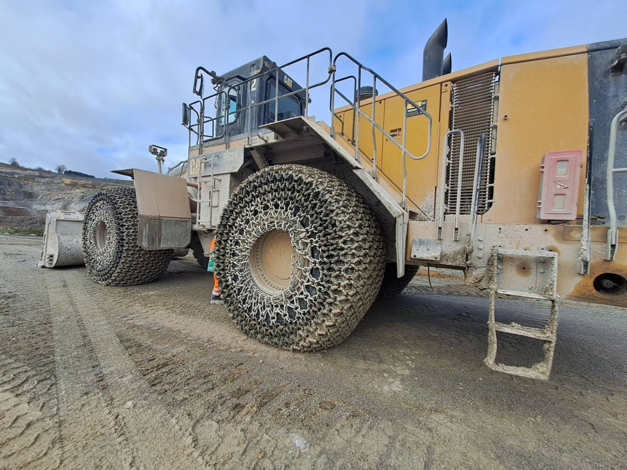 Chargeuse sur pneus CAT 992K