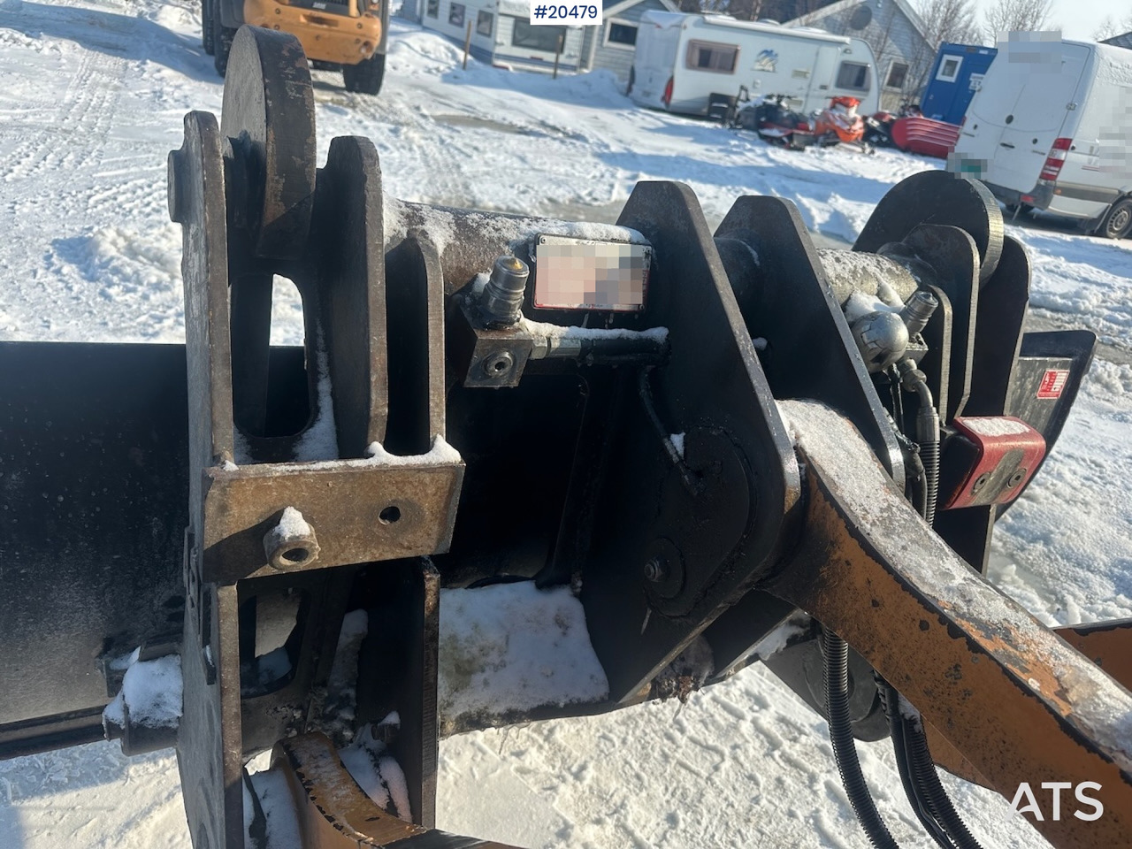 Chargeuse sur pneus Case 721E