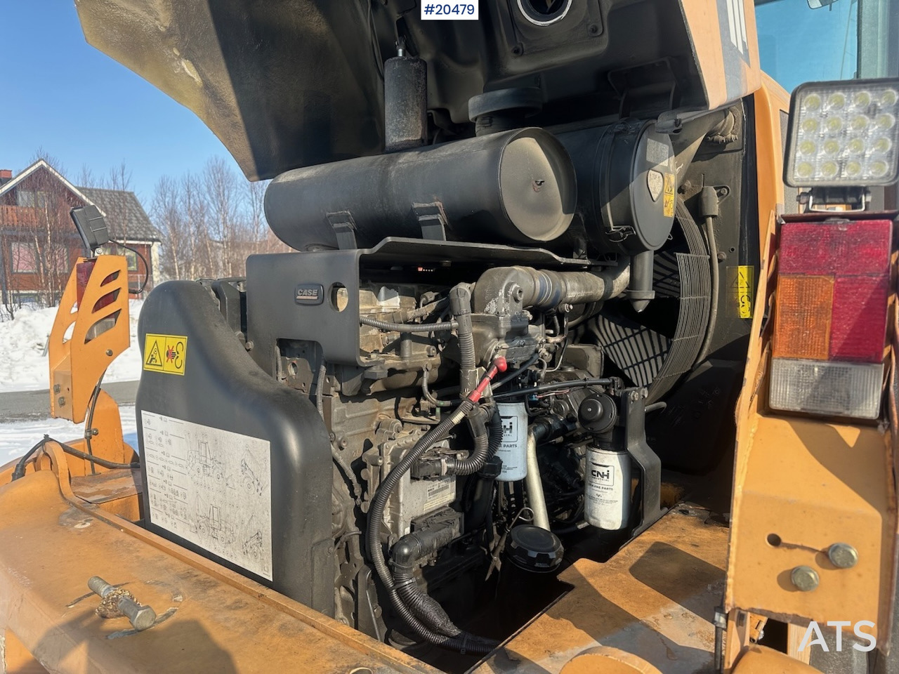 Chargeuse sur pneus Case 721E