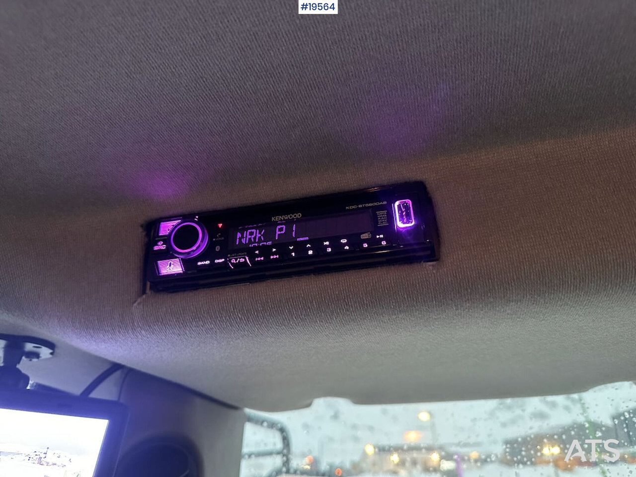 Chargeuse sur pneus Case 721E hjullaster m/ snøskuffe og grusskuffe. Ny vekt og 2 sett dekk. SE VIDEO