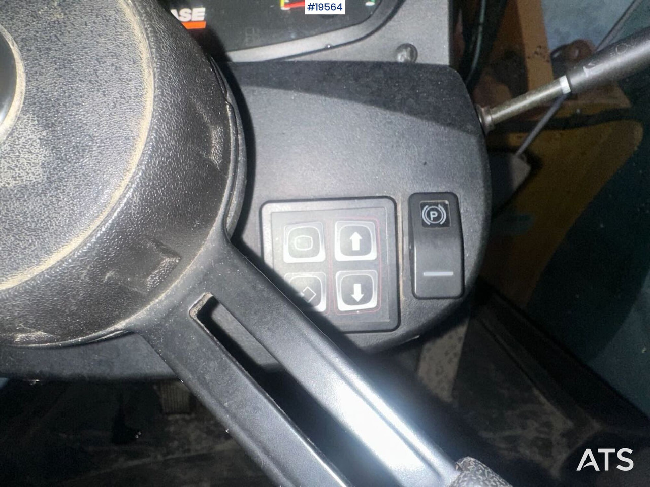 Chargeuse sur pneus Case 721E hjullaster m/ snøskuffe og grusskuffe. Ny vekt og 2 sett dekk. SE VIDEO