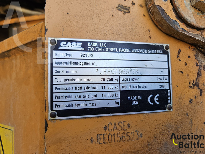 Chargeuse sur pneus Case 921C/2