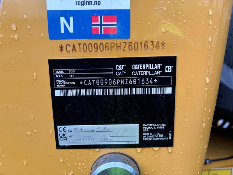 Chargeuse sur pneus Cat 906