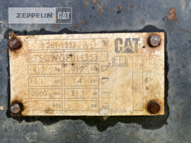 Chargeuse sur pneus Cat 908H