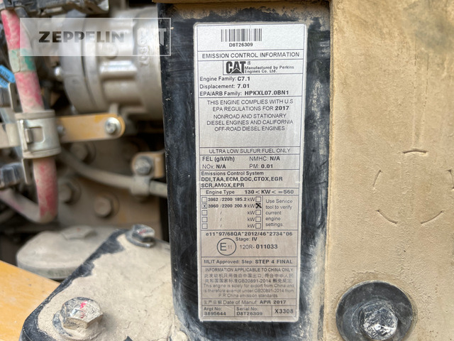 Chargeuse sur pneus Cat 962M