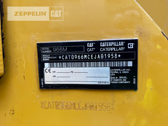 Chargeuse sur pneus Cat 966M