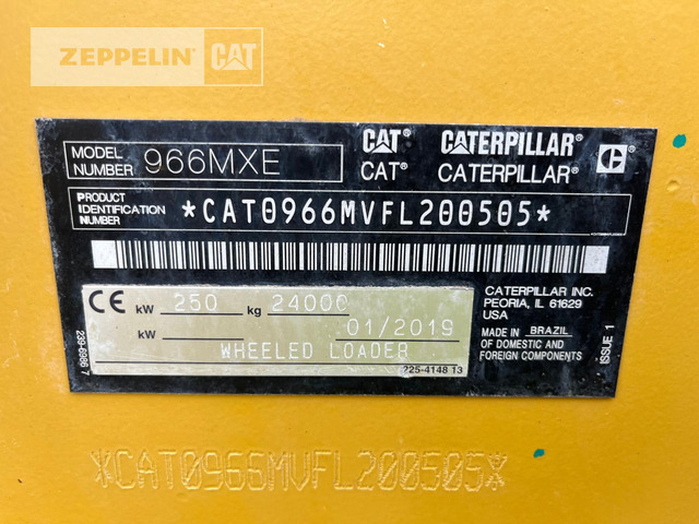 Chargeuse sur pneus Cat 966MXE