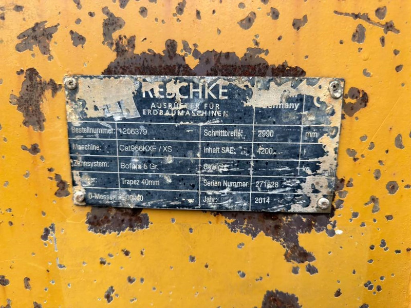 Chargeuse sur pneus Cat 966M XE