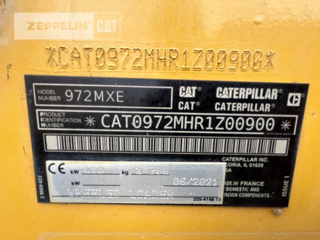 Chargeuse sur pneus Cat 972MXE