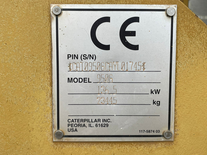 Chargeuse sur pneus Caterpillar 950G